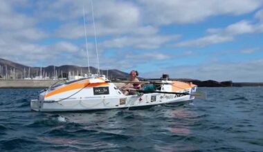 Bethlehem woman welcomed home after solo Atlantic row