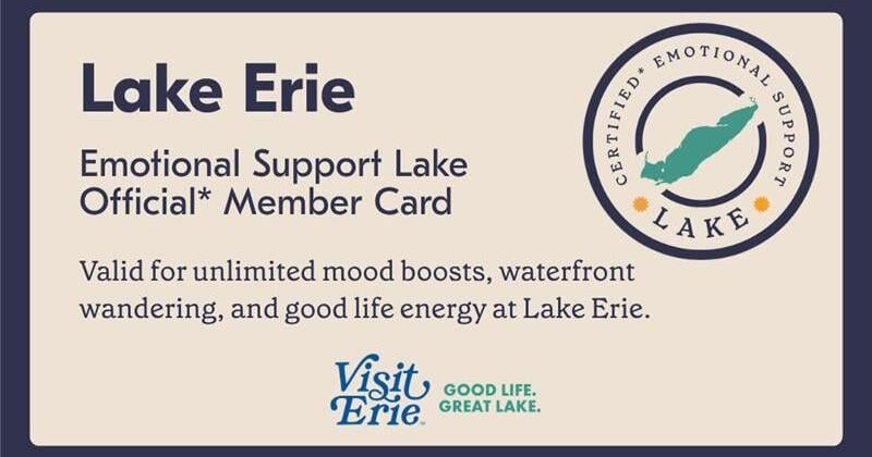 Lake Erie Officially Certified as an Emotional Support Lake | News