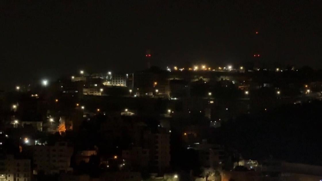 Sirens sound in Bethlehem following Iranian missile launch.