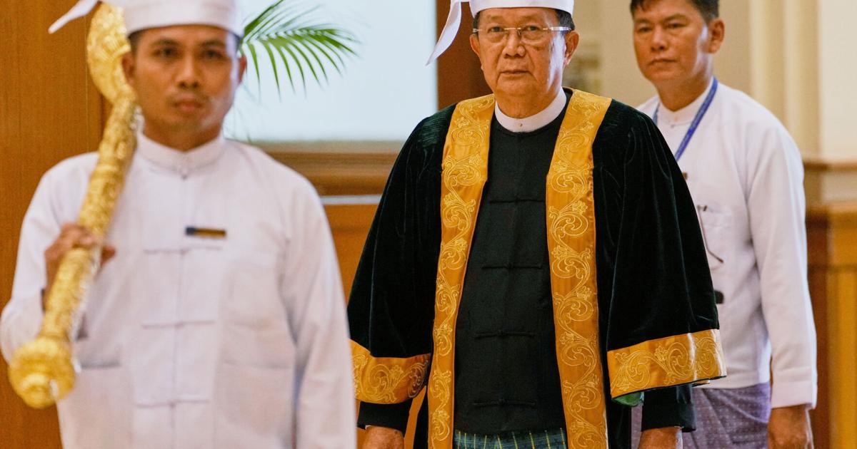 Myanmar’s parliament elects ruling general as president, keeping the army in charge | Ap-world