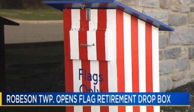 New drop box added in Robeson Twp. for retired American flags | Berks Regional News