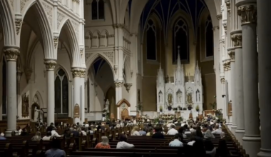 Bishop Persico leads Easter Vigil at Saint Peter Cathedral | News