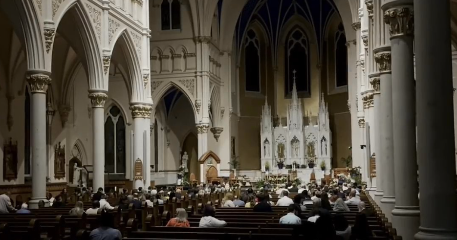 Bishop Persico leads Easter Vigil at Saint Peter Cathedral | News