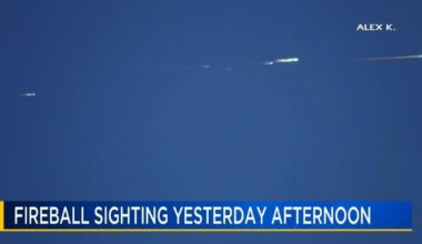 Fireball streaks across sky Tuesday afternoon | Pennsylvania News