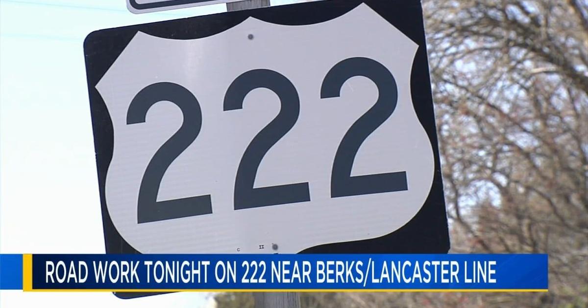 Lane restrictions tonight on Route 222 for pavement markers installation | Berks Regional News