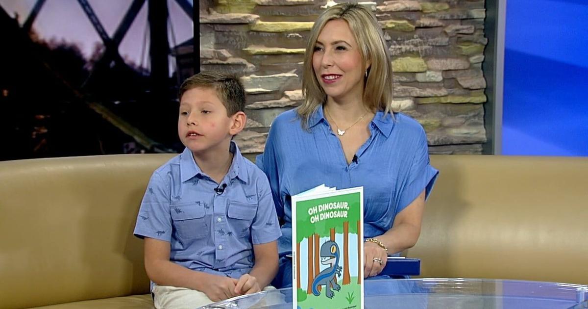 'Oh Dinosaur, Oh Dinosaur': 2nd-grader authors book | 69News at Sunrise