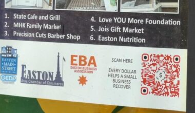 Local businesses unite to raise funds for fire-ravaged businesses in downtown Easton | Easton Area
