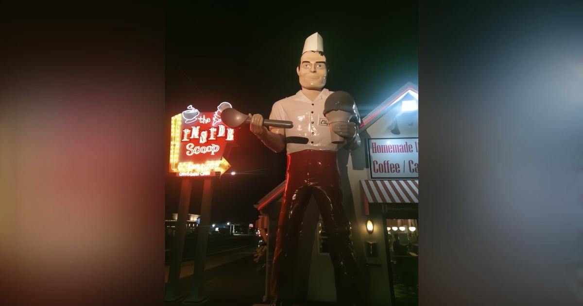 Beloved ice cream shop mascot damaged by high winds is under repair and ready to return | Lehigh Valley Regional News