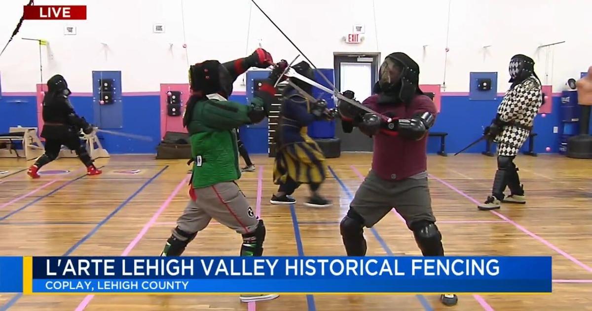 From knights to modern day: Local fencing class teaches swords, strategy, history | Allentown Area