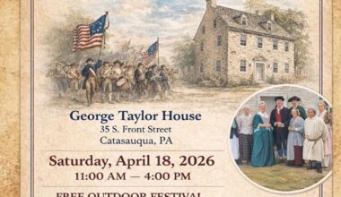 Catasauqua festival honoring Declaration of Independence signer George Taylor returns this weekend | State