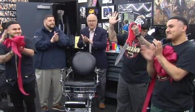 Easton barber shop reopens after Hotel Hampton fire devastation | Easton Area