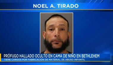 Arrestan a Noel Tirado en Bethlehem | Video