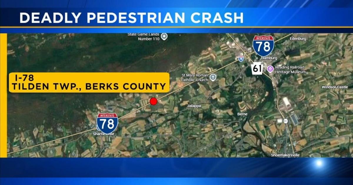 35-year-old man killed in pedestrian crash on I-78 in Berks County | Berks Regional News