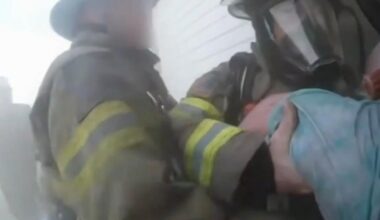 Body camera video shows dramatic rescue by Exeter firefighters | Reading Area