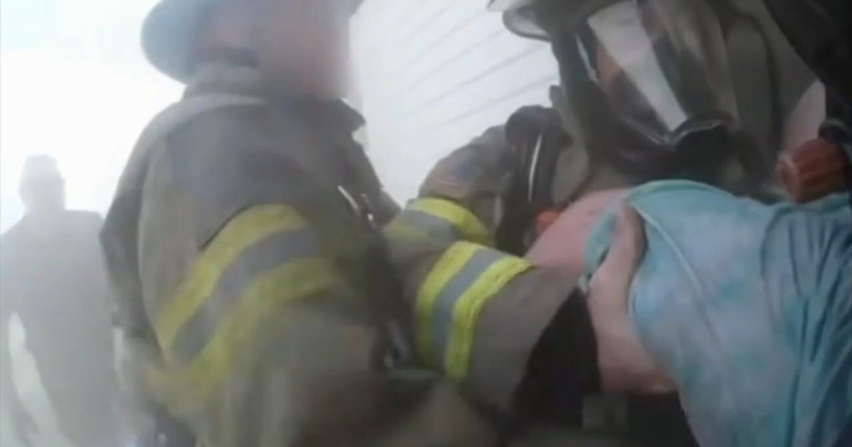 Body camera video shows dramatic rescue by Exeter firefighters | Reading Area