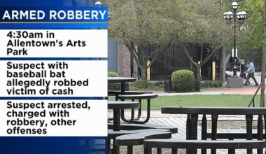 Police: Victim robbed of cash by man with bat | Lehigh Valley Regional News