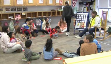 Pre-school kids learn about construction safety and trucks with Butz workers | Allentown Area