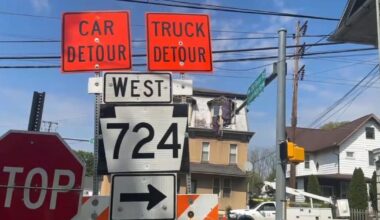 Route 724 closure in Robeson Township creates detour confusion | Berks Regional News