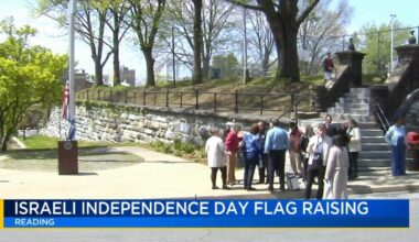 Reading celebrates Israeli Independence Day with flag raising ceremony | Berks Regional News