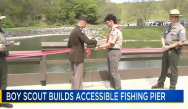Eagle Scout creates accessible fishing pier at Blue Marsh Lake | Berks Regional News