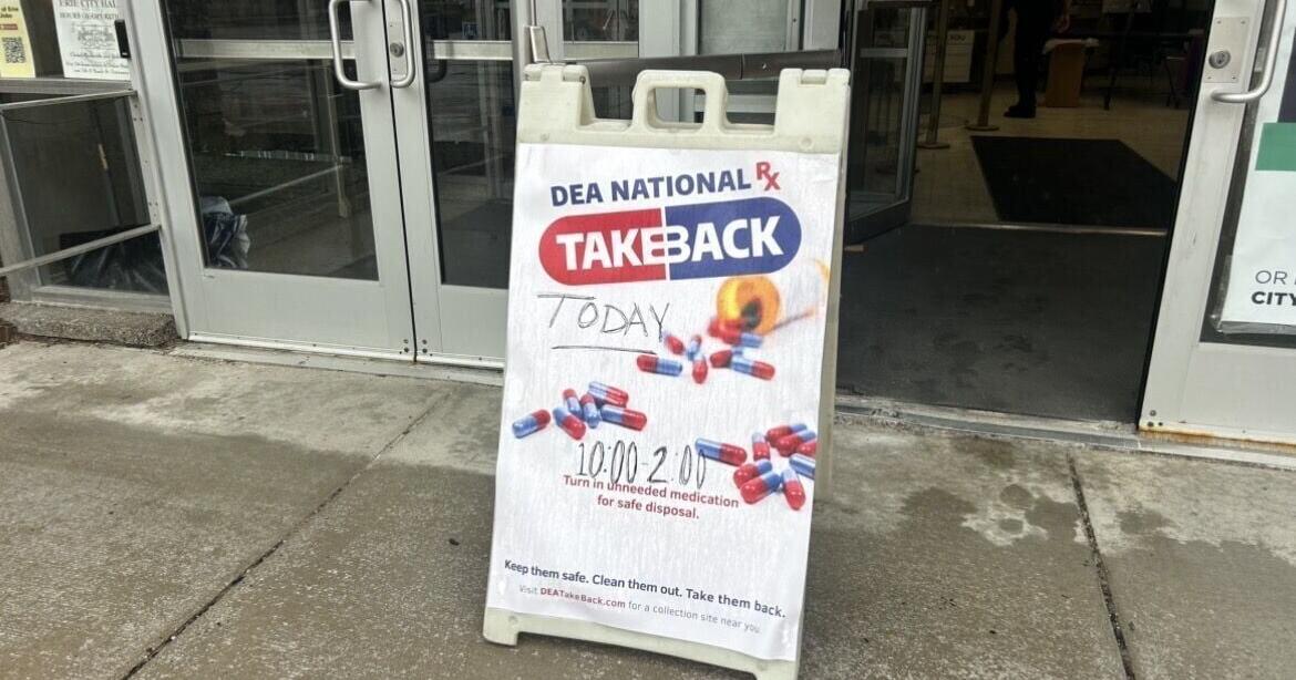 Erie Community Members Participate in National Drug Take Bac | State