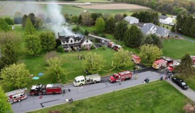 Two-alarm fire destroys home in Berks County | Northern Berks County