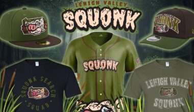 Myth meets baseball: IronPigs reveal Squonk‑inspired jerseys and caps | Allentown Area