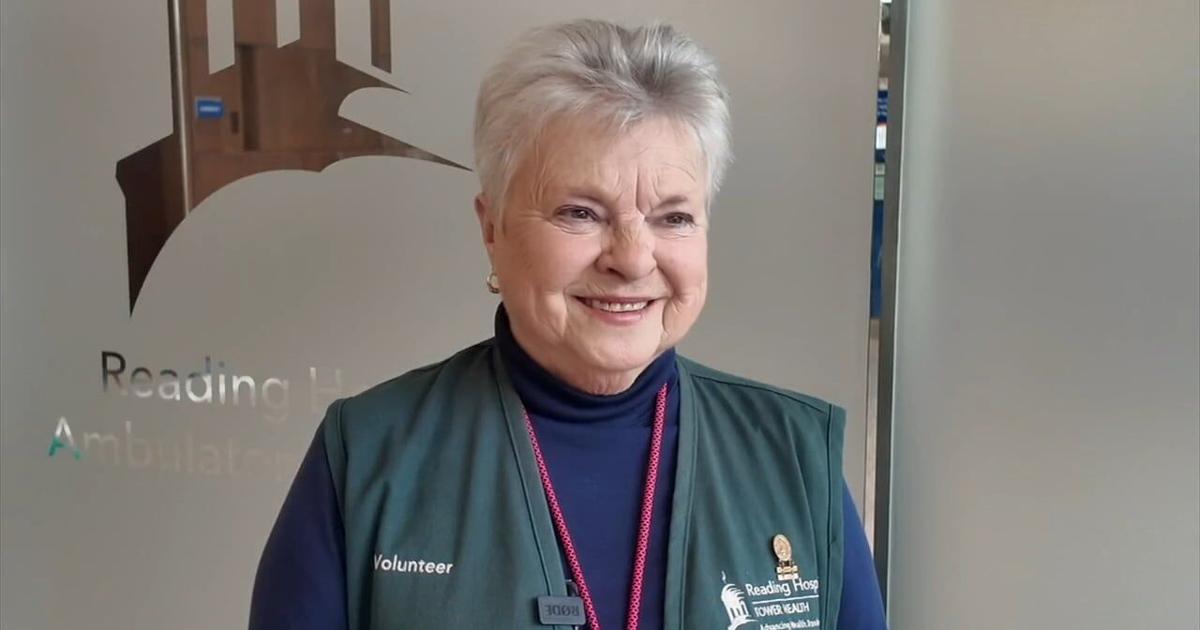 Longtime Reading Hospital volunteer celebrates milestone | Berks Regional News