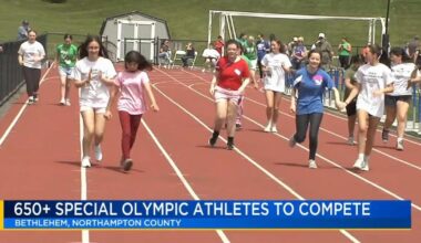 'It's their time to shine': Hundreds of athletes competing in Special Olympics event in Bethlehem | Bethelehm Area