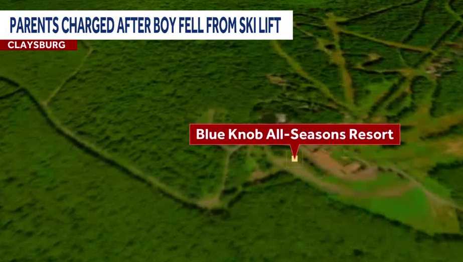 Pennsylvania parents charged after 5-year-old falls from ski lift