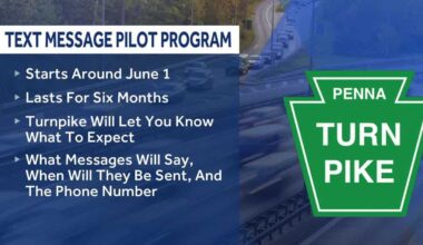 Pennsylvania Turnpike to launch text alerts for unpaid tolls this summer