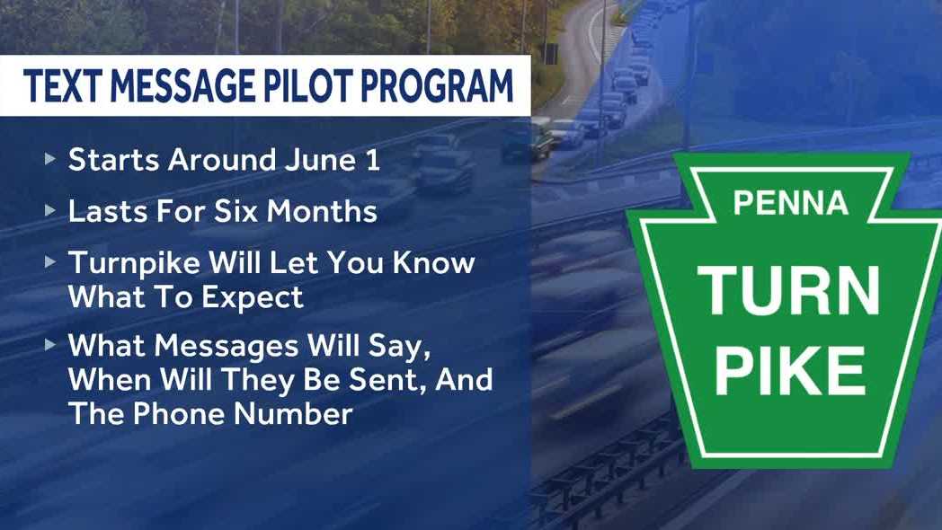 Pennsylvania Turnpike to launch text alerts for unpaid tolls this summer