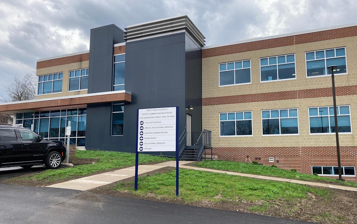The Erie School Board, meeting at the school district administration building, on April 16 passed a five-year strategic plan.