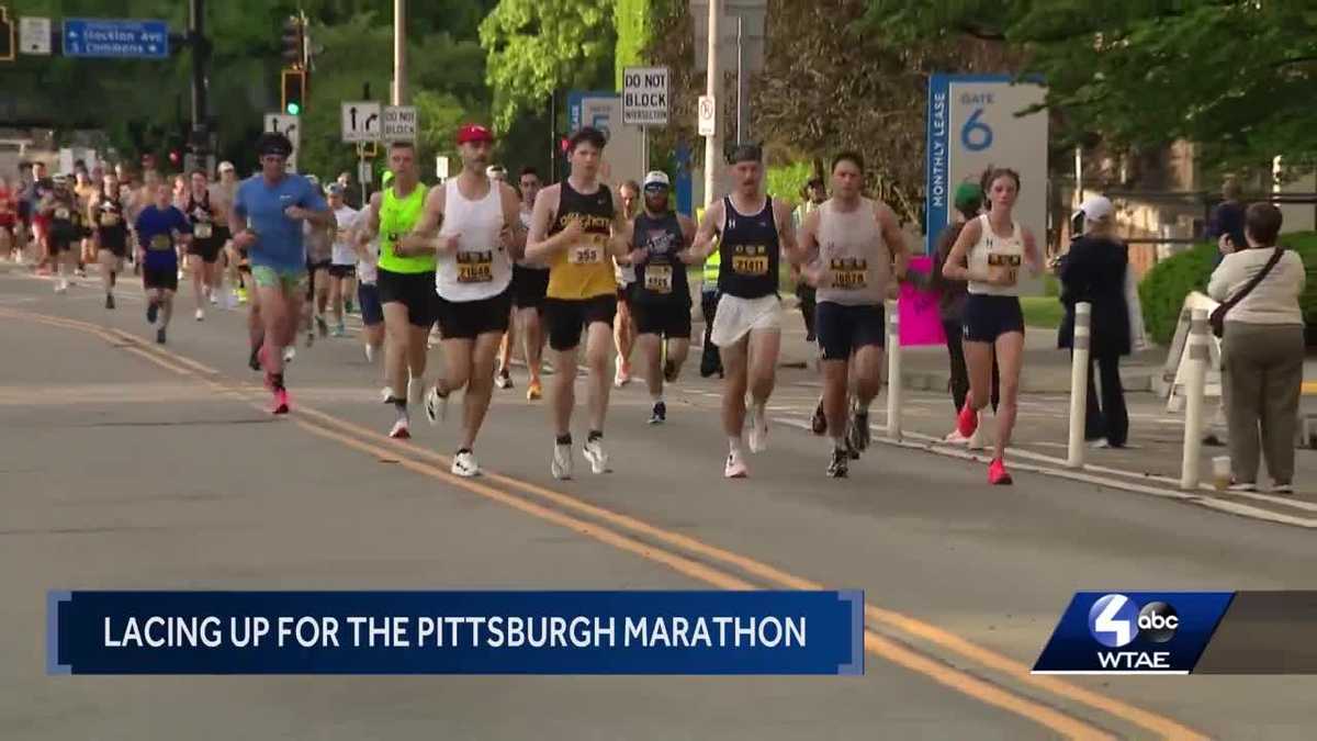 Lacing up for the Pittsburgh Marathon
