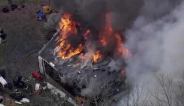 Fire breaks out at house in Armstrong County, Pennsylvania