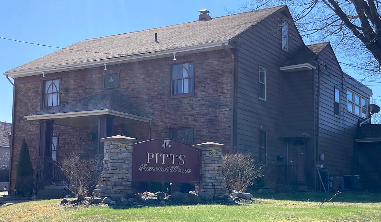A bankruptcy trustee is recommending the sale of the Pitts Funeral Home and Cremation Services' Erie office at 2926 Pine Ave.