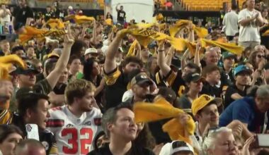 Football fans pack Acrisure Stadium to enjoy NFL Draft