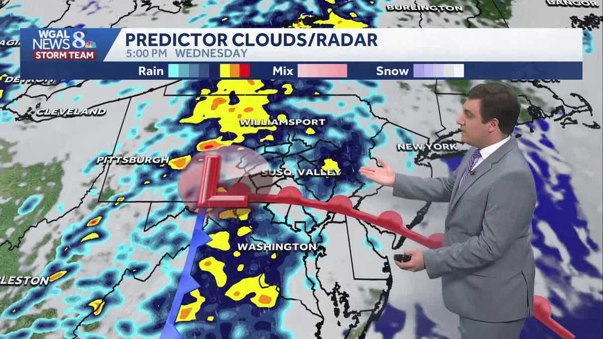 Periods Of Rain This Evening, Cooler Temperatures Continue