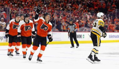 Philadelphia Flyers 5, Pittsburgh Penguins 2 (April 22, 2026)
