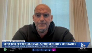 Pennsylvania senators, Fetterman and McCormick, react to White House Correspondents' Dinner shooting
