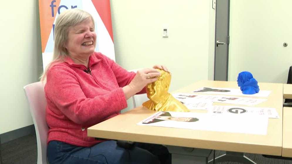 3D display of NFL prospects help blind experience draft week