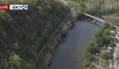 Police chase near Yough River, Westmoreland County, Pennsylvania