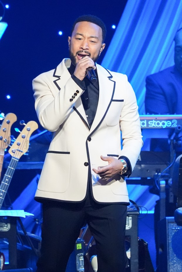 John Legend is headlining at the Hershey Theatre on Wednesday. (Associated Press)