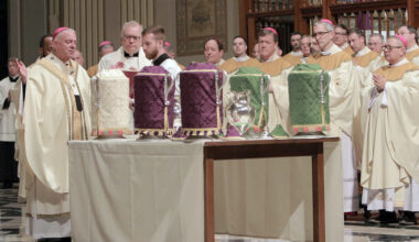 Chrism Mass at the Cathedral Basilica
