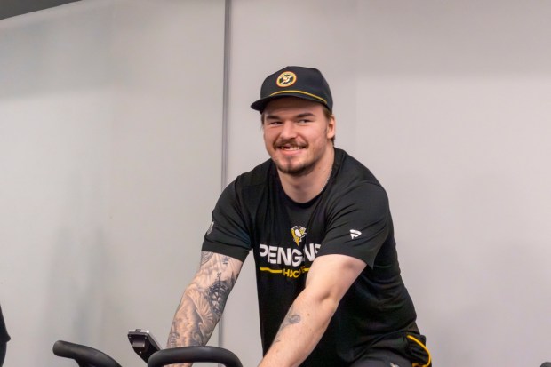 Wilkes-Barre/Scranton Penguins defenseman Alex Alexeyev. COURTESY OF THE WBS PENGUINS