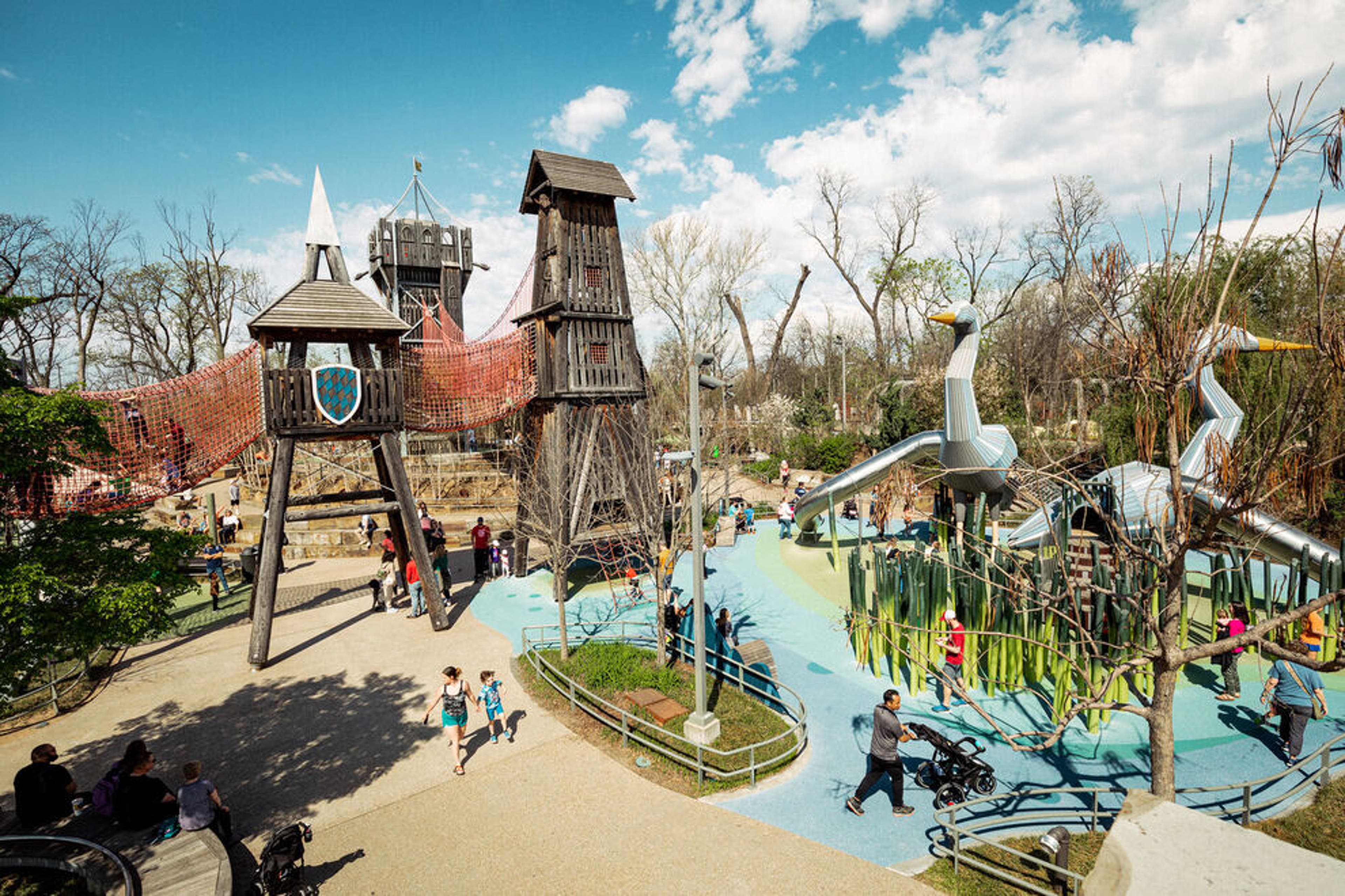 Chapman Foundations Adventure Playground at Gathering Place