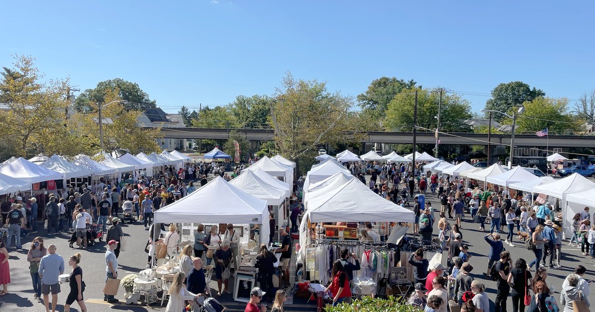 Clover Market returns to Collingswood on Sunday with 100+ vendors, food trucks and live music