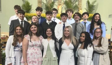 Formed in Faith at Archdiocesan Schools, 85 Teens Enter Church