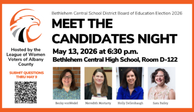 Meet the Candidates Night is May 13
