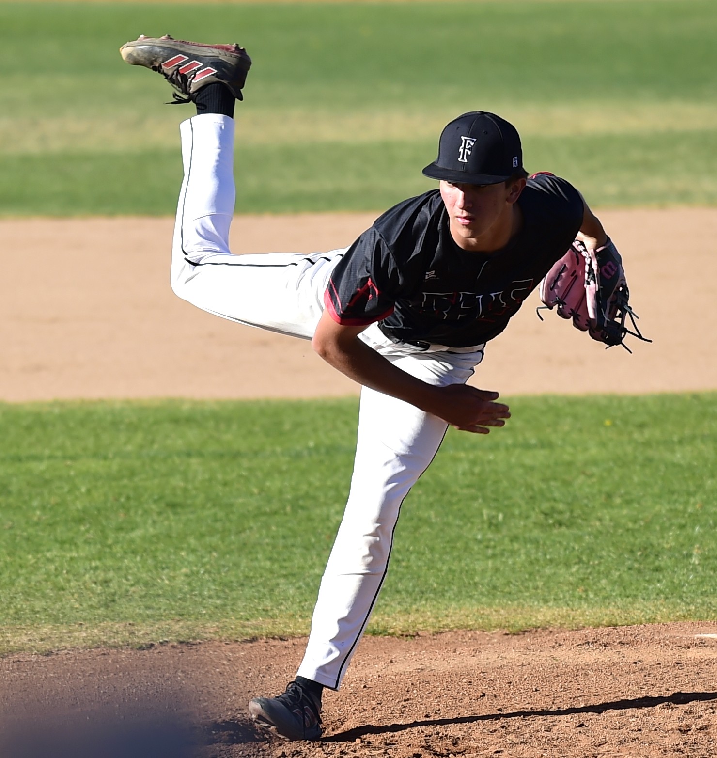 Fairview's Liam Goetz pitches against Erie on Thursday, April 2,...